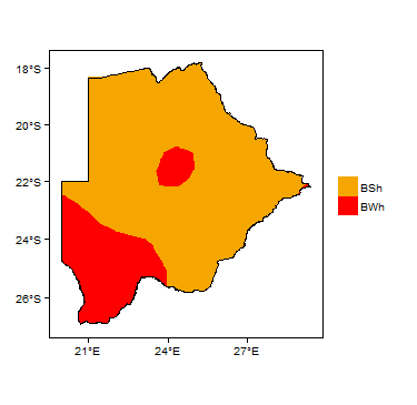 Koppen Geiger Climate Zones