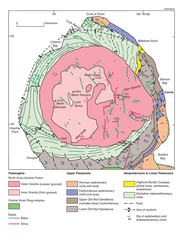 Late Palaeogene and Neogene, Palaeogene volcanic districts of Scotland ...
