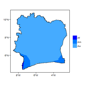 CÃ´te d'Ivoire ClimateZones.png